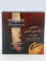 رنگ مو شرابی گیاهی ابریشم با فرمولاسیون طبیعی
