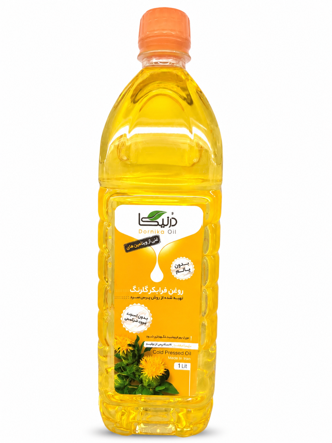 عکس روغن گلرنگ درنیکا 1 لیتری روغن گلرنگ درنیکا 1 لیتری