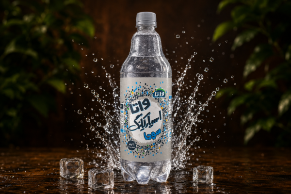آب گازدار واتا سودا یک‌لیتری